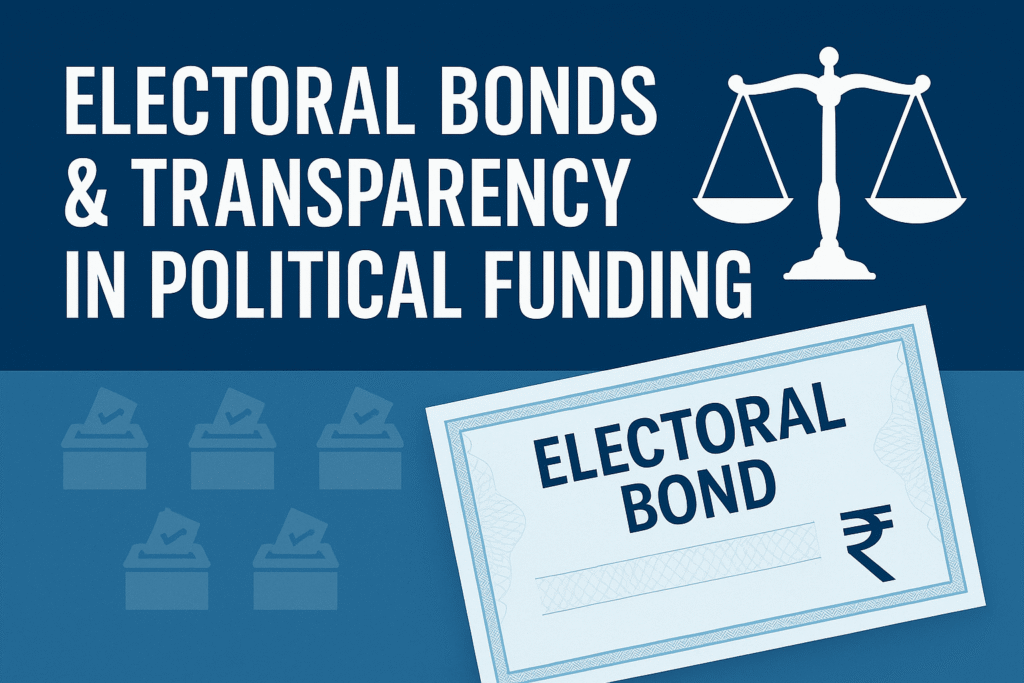 Electoral Bonds & Transparency in Political Funding